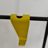 Vintage metal coat and hat rack