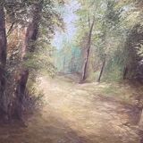 Ancient forest painting