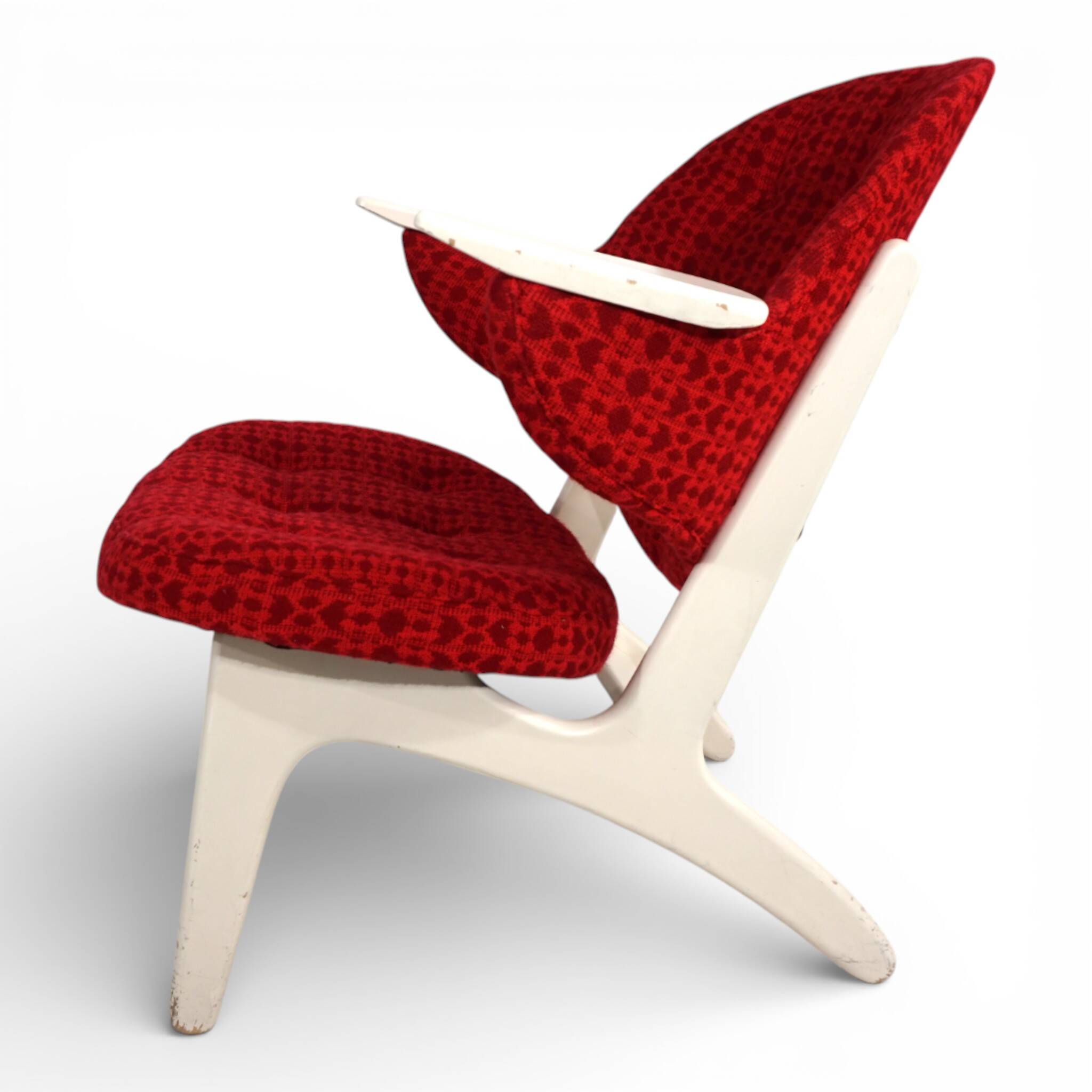 Fauteuil Lounge CE Matthes Modèle 33 par Carl Edward Matthes, 1950