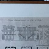 Architecture board engraving