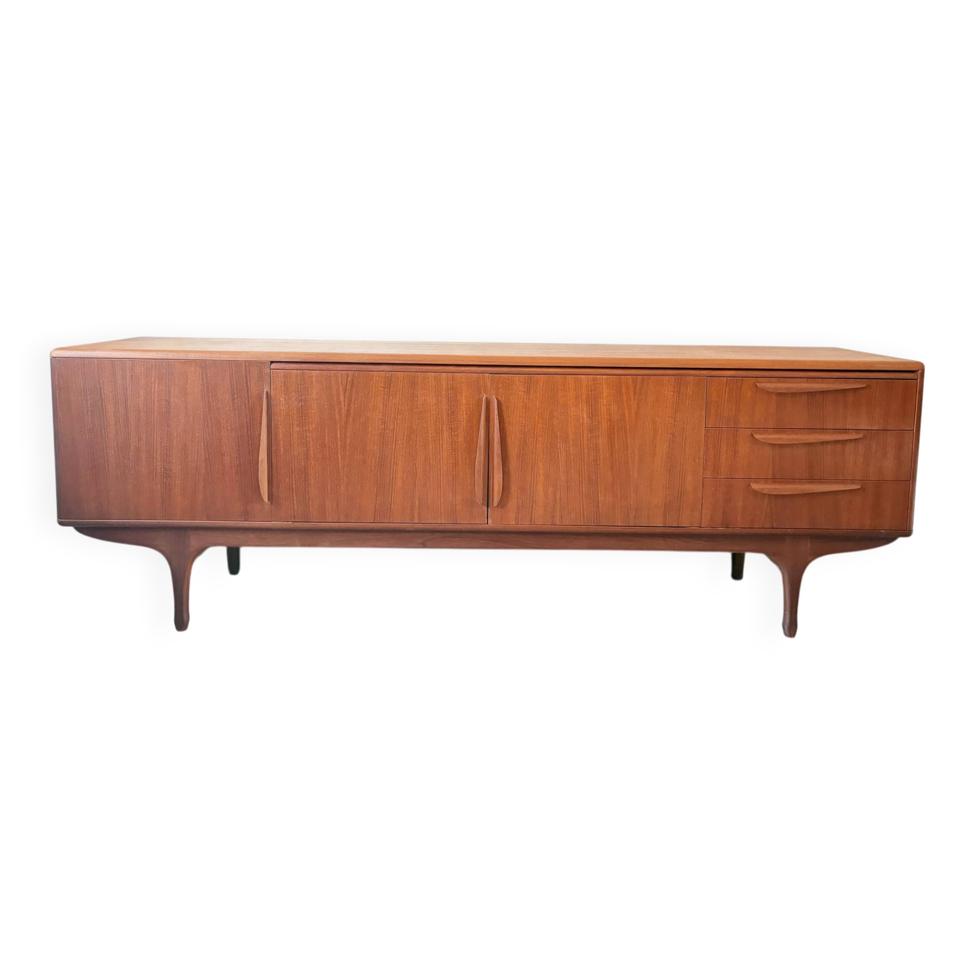 Vintage teak enfilade from the 1960s.