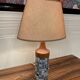 Scandinavian design lamp 1950.