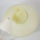 Vintage glass hanging lamp circa 1960
