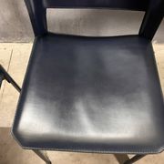 Chaises en cuir Fasem S91 Giancarlo Vegni
