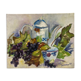 Painting on canvas