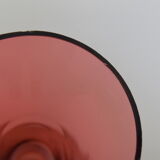 Art Czech glass vase, by Glasswork Novy Bor, 1950s