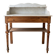 Retro wooden and marble dressing table