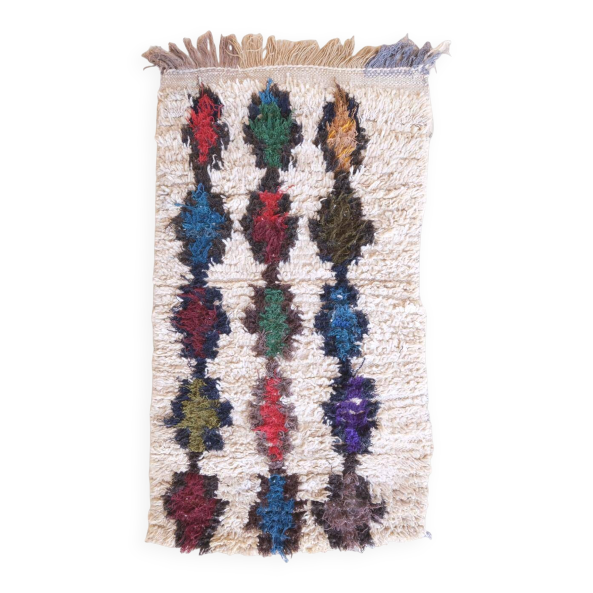 Azilal Colorful Rug - 126 x 72 cm