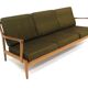 Canapé scandinave "Kuba", Bertil Fridhagen, Bröderna Andersson, Suède, 1960