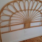 Rattan headboard