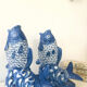 Duo of vases in antique slip