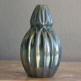 Vase in iridescent earthenware Cistere Aubervilliers