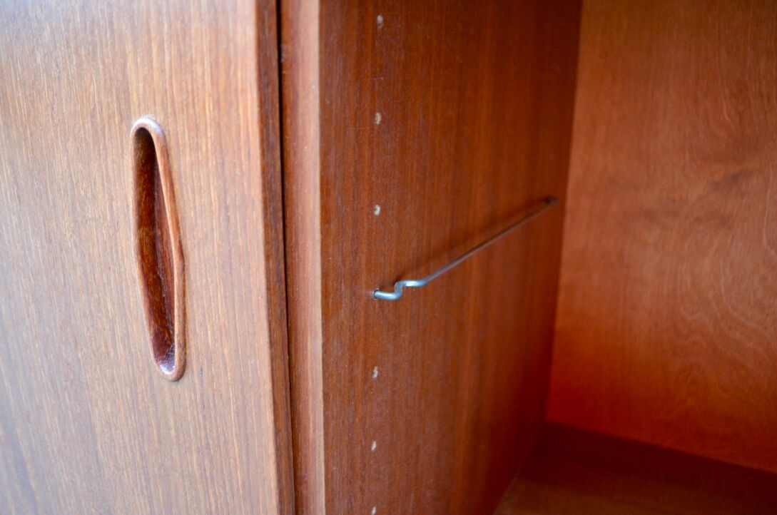 DAnish Modern Teak Model Trio Sideboard by Nils Jonsson for Hugo Troeds, 1960s