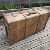 Old travel trunk