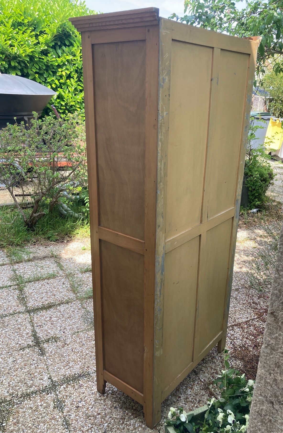 Vintage glazed Parisian wardrobe