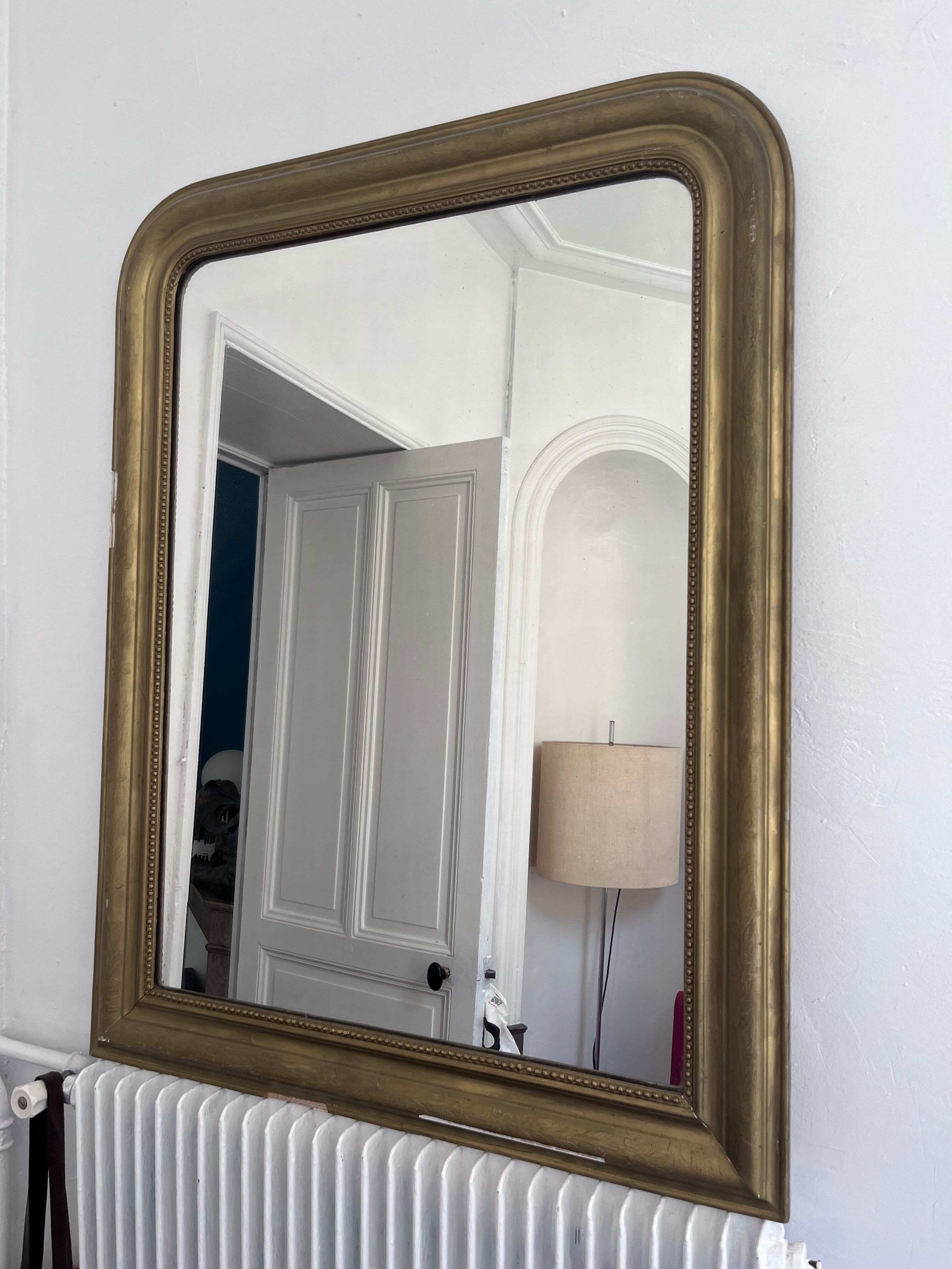 Louis Philippe golden mirror