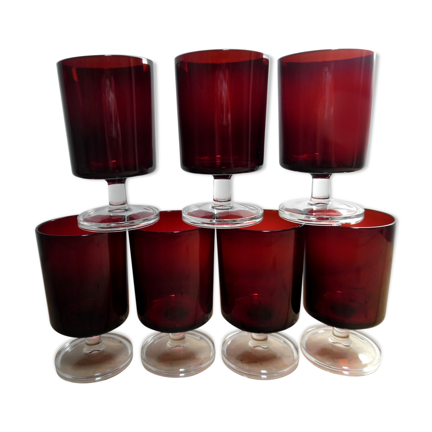 7 stemware, bordeaux