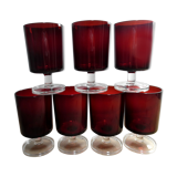 7 stemware, bordeaux