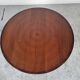 Lubke round rosewood dining table, 60s