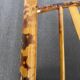 Étagère murale vintage bambou tigre années 70