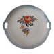 Porcelain dish with Japanese floral decoration – circa 1920