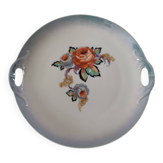 Porcelain dish with Japanese floral decoration – circa 1920