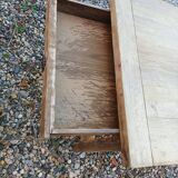 Solid oak farmhouse table