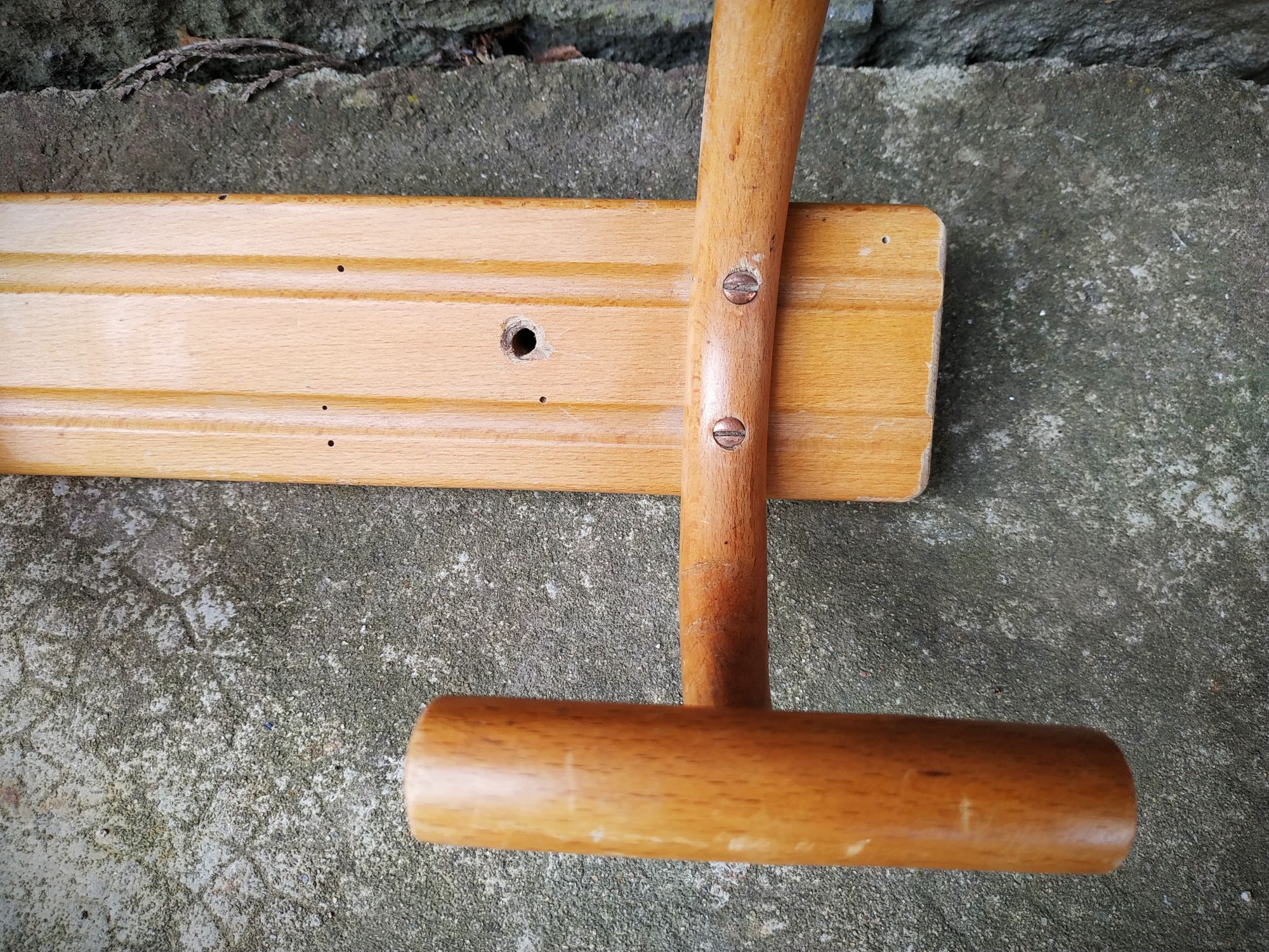 Thonet wall coat holder