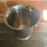 Vintage champagne ice bucket couzon stainless steel france
