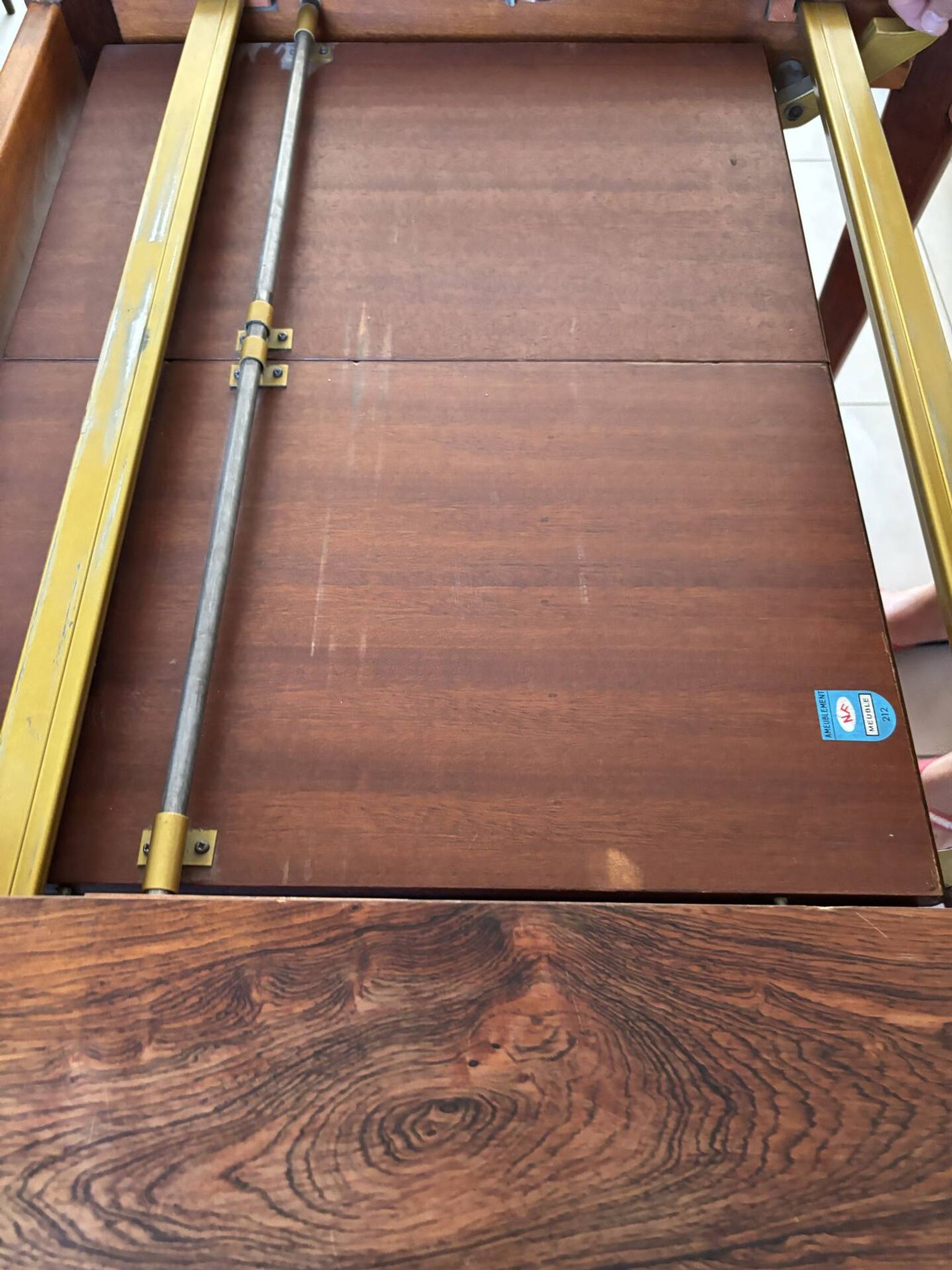 Vintage Scandinavian dining table Baumann
