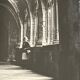 Photograph black and white silver print circa 1970 vaulted church