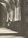 Photograph black and white silver print circa 1970 vaulted church
