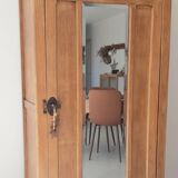 1-door mirrored wardrobe