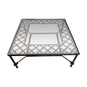Table de salon fer forgé