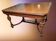 Table en chêne têtes de lion