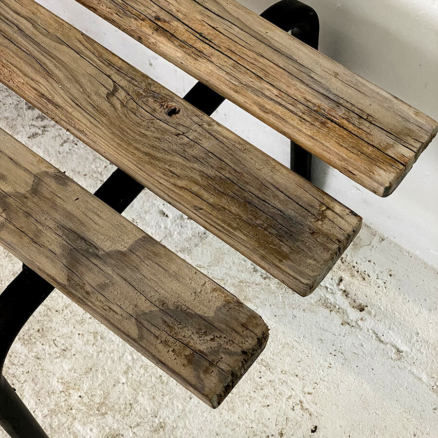 Vintage school bench 50's