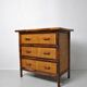Commode en rotin 1970