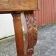 Empire restauration console with marble top in walnut from the 19th century