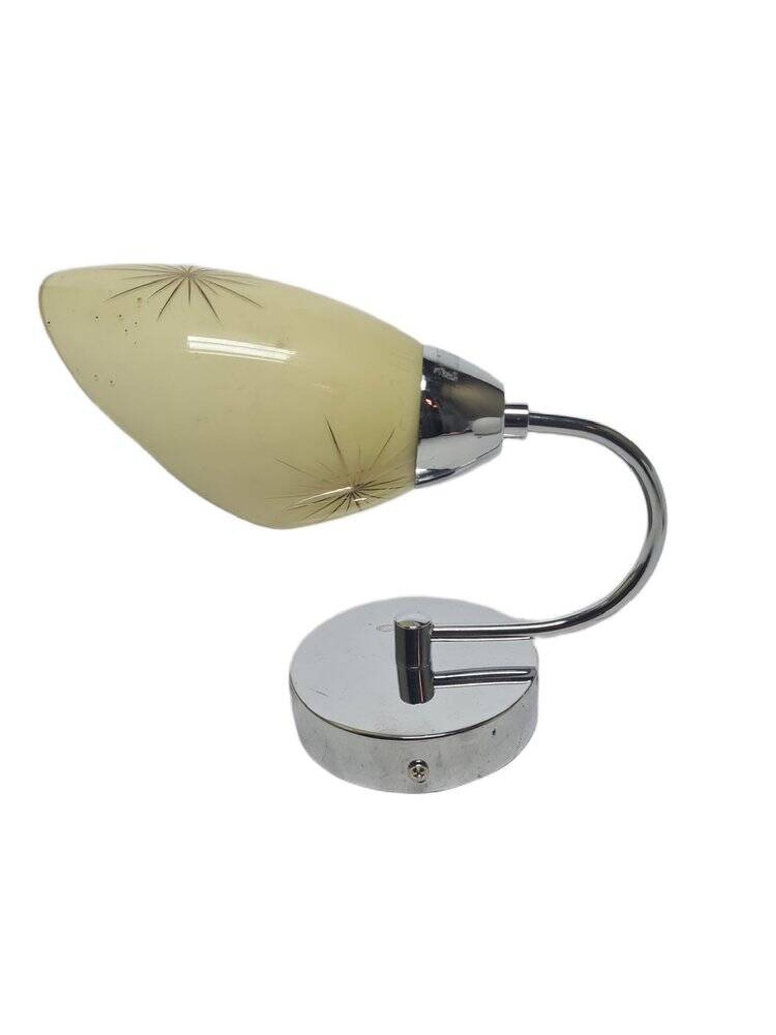 Pop art style wall lamp, Poland, 1960s