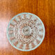 Moulded glass vase