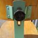 Former Anatomic metal workshop chair - seated - vintage adjustable wood file