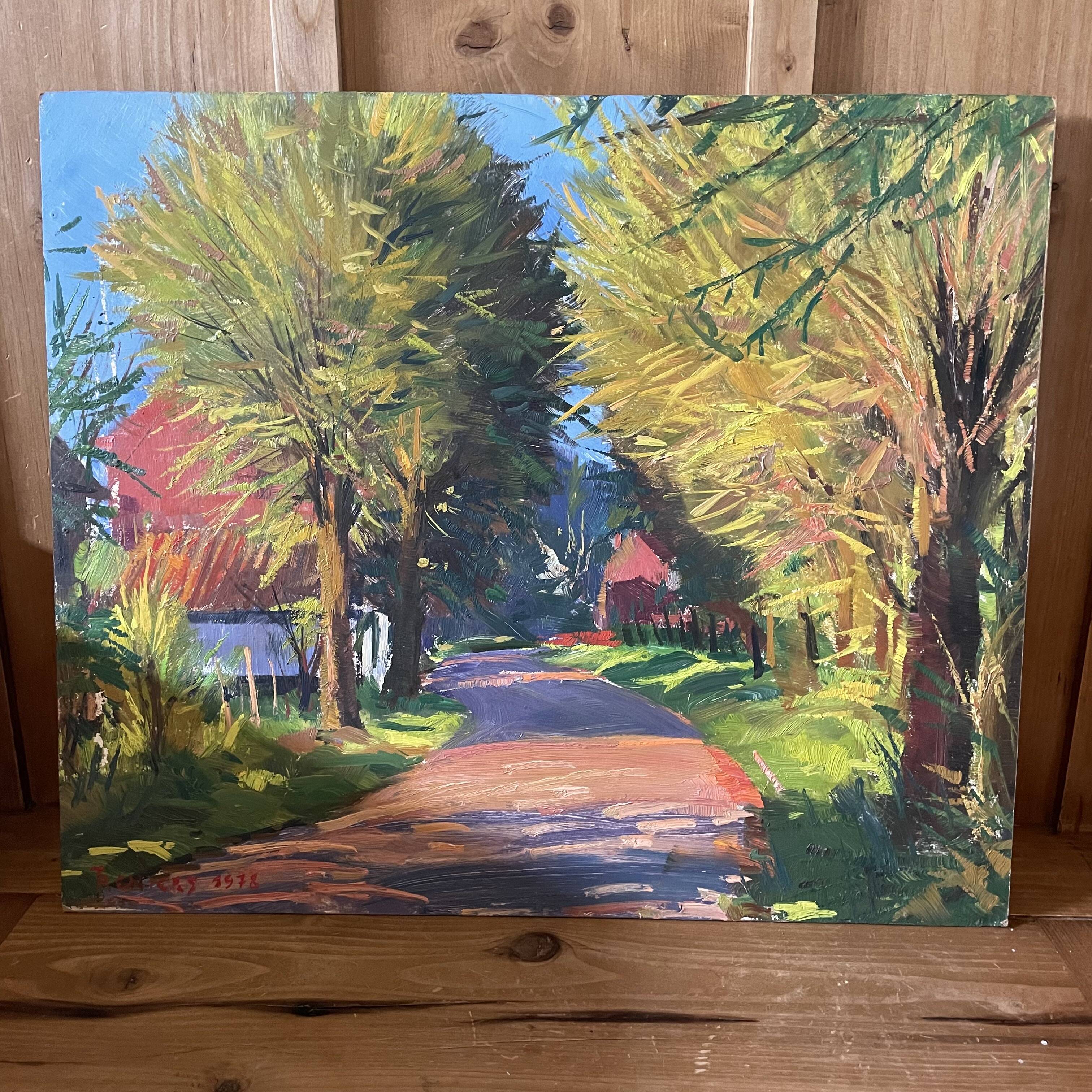 Landscape painting by Tony Reniers