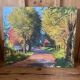 Landscape painting by Tony Reniers