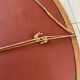 Vintage oval gold mirror