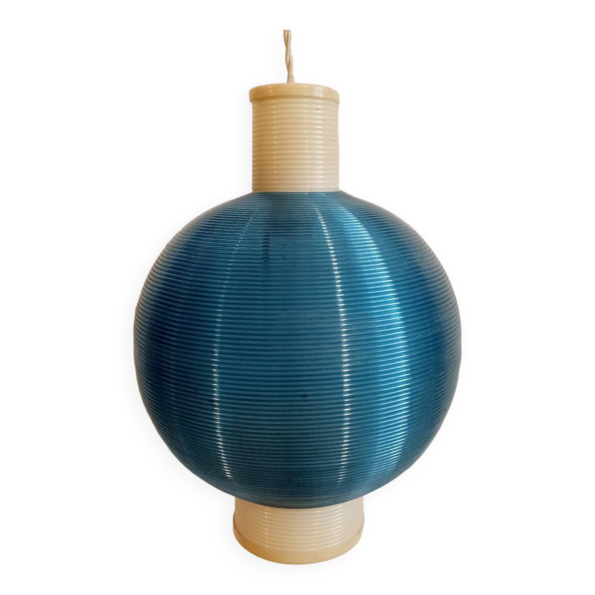 Vintage rhodoid pendant light