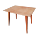Scandinavian compass foot coffee table