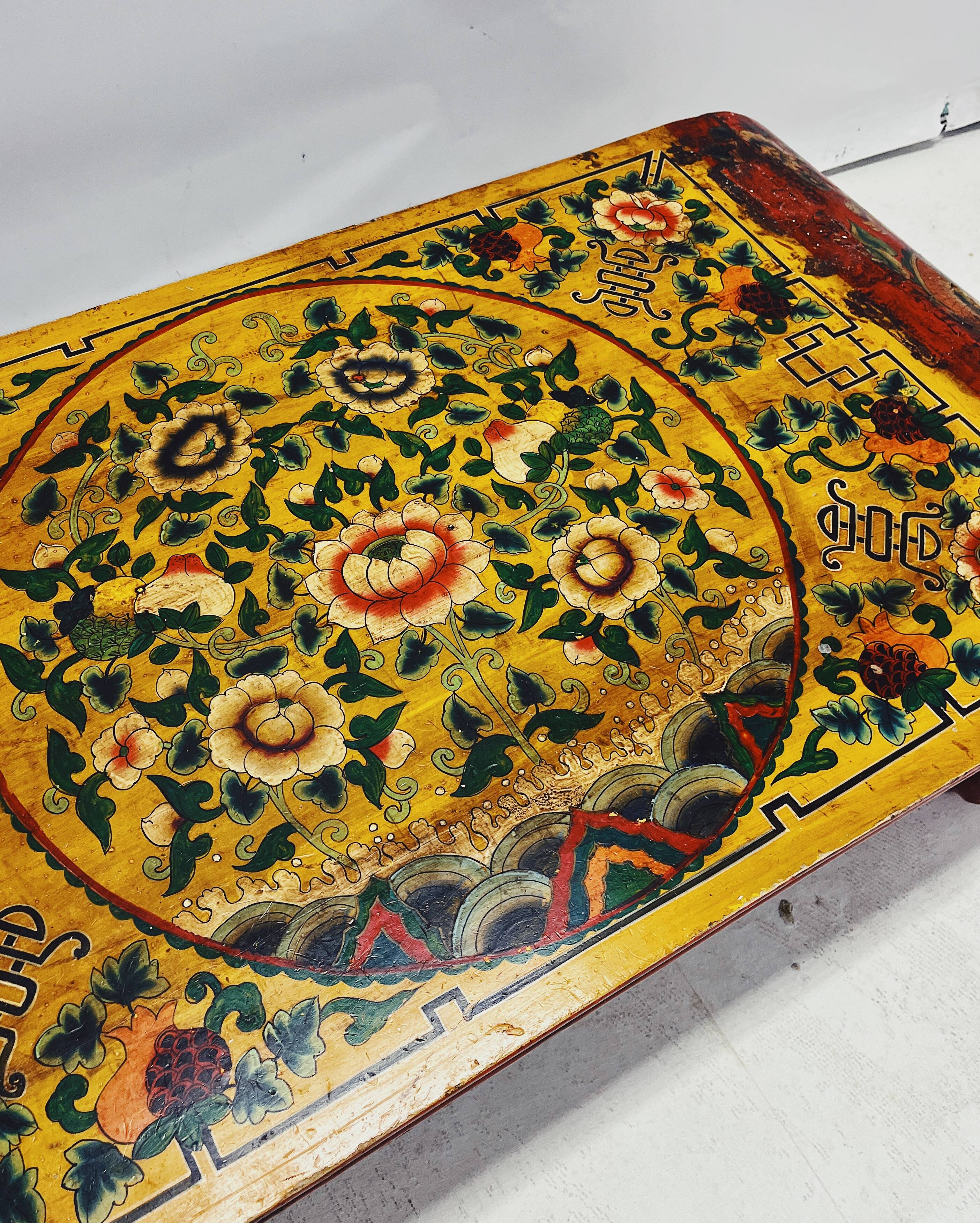 Tibetan coffee table