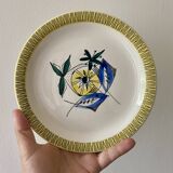 Set of 6 vintage dessert plates from the Flamingo series by Stavangerflint