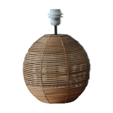 Rattan ball lamp foot