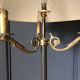 Bronze floor lamp 3 lights 1960 empire style feet claws